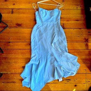 [NWT] Bloomingdale’s Aqua Formal Blue Dress (Size 8)